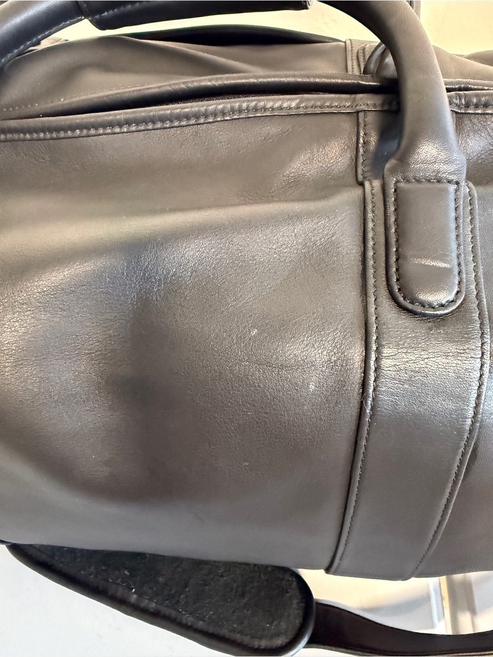 Coach vintage black Boston travel bag NWT - Picture 5 of 10